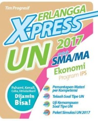Image of Erlangga X-Press UN SMA/MA 2017 Ekonomi