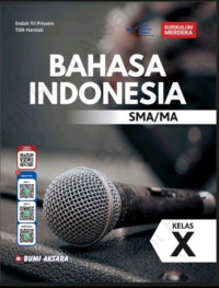 Image of Bahasa Indonesia SMA/MA Kelas X Kurikulum Merdeka