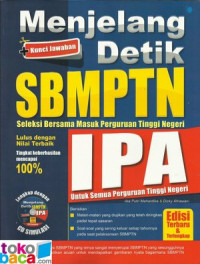 Menjelang Detik SBMPTN IPA