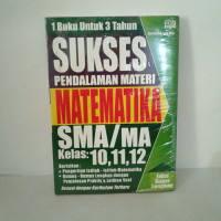 Sukses Pendalaman Materi Matematika SMA