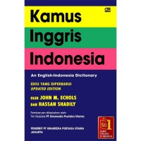 Kamus Inggris-Indonesia Edisi Yang Diperbarui