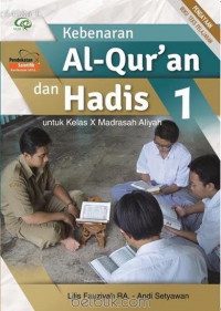 Al-Quran dan Hadis 1 untuk Kelas X MA