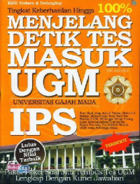 Menjelang Detik Tes Masuk UGM IPS