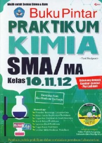 Image of Buku Pintar Pratikum Kimia SMA/MA Kelas 10, 11, 12