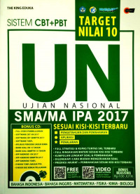 Image of Target Nilai 10 UN SMA/MA IPA 2017 Sistem CBT+PBT