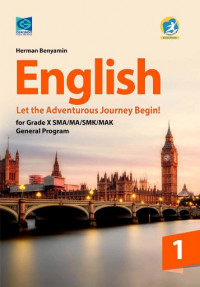 Image of English: Let The Adventurous Journey Begin! For Grade X SMA/MA/SMK/MAK General Program