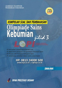 Image of Kumpulan Soal dan Pembahasan Olimpiade Sains Kebumian Jilid 3