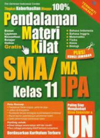 Image of Pendalaman Materi Kilat SMA/MA Kelas XI IPA