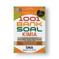 Complete 1001 Bank Soal Kimia SMA Kleas X, XI, dan XII