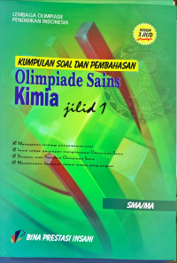 Kumpulan Soal dan Pembahasan Olimpiade Sains Kimia Jilid 1