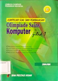 Image of Kumpulan Soal dan Pembahasan Olimpiade Sains Komputer Jilid 1