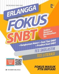 Image of Erlangga Fokus SNBT (Seleksi Nasional Berdasarkan Tes)